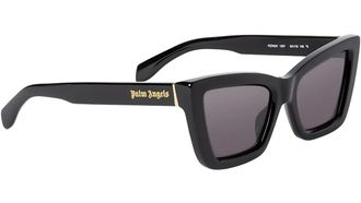 Palm Angels Roseville Grey Butterfly Unisex Sunglasses PERI091 1007 54