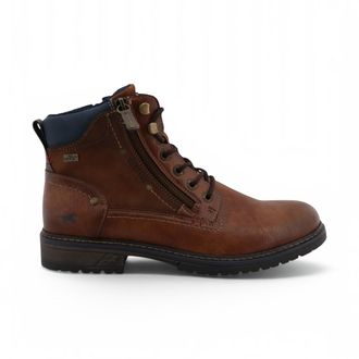 Mustang Jeans Mustang bruine nepleren winterveteraars voor mannen - M0031006