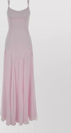 Alexander McQueen satin maxi dress