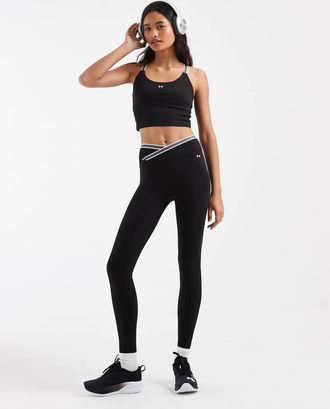 Under Armour leggings Motion Sport Tape nere-Nero