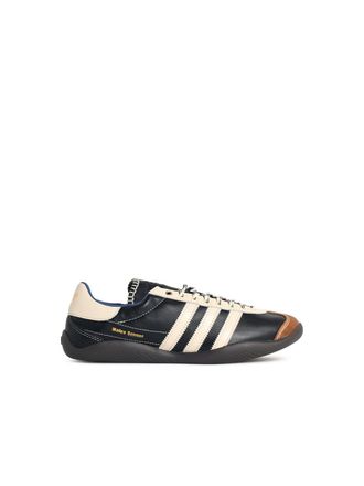 adidas Karintha zwarte leren sneakers