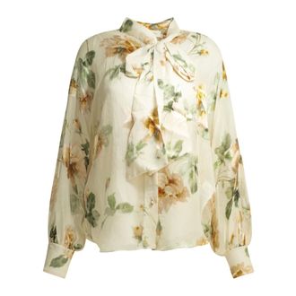 Zimmermann Blusa Carousel Burnout - - Blouses & Shirts - Donna - Multicolore - L