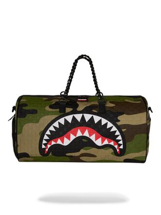 Sprayground Unisex Camorich Royale Chain Duffle - Green - One Size