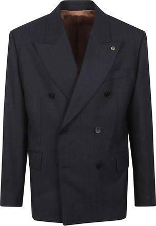 Versace Hombre, Chaquetas, Azul, Talla: L