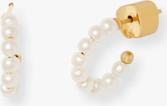Kate Spade New York Tiny Twinkles Mini Pearl Mini Hoops