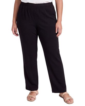 Eileen Fisher Plus Straight Pant
