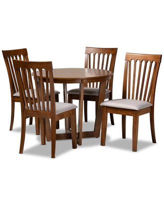 Baxton Studio And1 5Pc Dining Set