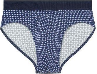 HOM Hampton Mini Briefs HO1 in Navy Print at Nordstrom, Size Xx-Large
