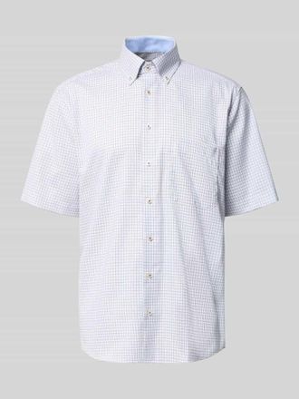 Eterna Comfort Fit Business-Hemd mit Brusttasche in Sand, Gr&ouml;&szlig;e 40