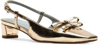 Frances Valentine Emma Slingback Pump in Platino at Nordstrom, Size 6.5
