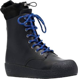 Bally Womens Candace Shearling-Lined Leather Boot In Black