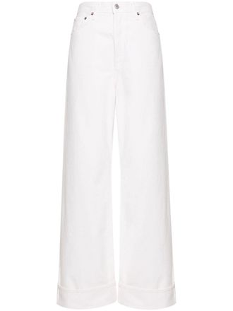 A Gold E Dame high-rise wide leg jeans - Neutrals