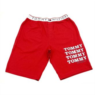 Tommy Hilfiger Mens Repeat Shorts In Red