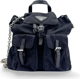Prada Bella Mini Chain Backpack