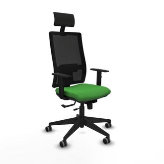 Piqueras y Crespo Silla De Oficina Con Cabecero Piqueras Y Crespo 1d066g1 Verde