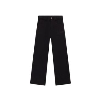 Maison Margiela Broeken, Heren, Zwart, M, Wijde Broek