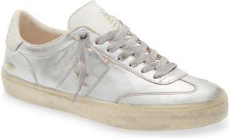 Golden Goose Soul Star Low Top Sneaker in Silver/White/Milk at Nordstrom, Size 13Us