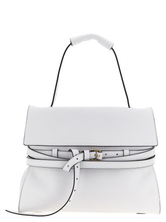 Moschino Womens Tie Me Shoulder Bag