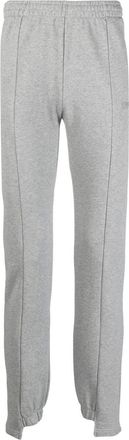 VETEMENTS slim-cut track pants - men - Cotton/Elastane - S - Grey