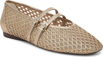Naturalizer Cayla Flat in Tan Champagne at Nordstrom, Size 5.5