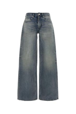 Balenciaga Denim Wide Leg Jeans