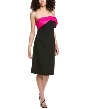 Teri Jon by Rickie Freeman Off-The-Shoulder Cocktail Dress