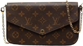 Louis Vuitton Pre-owned Vintage Monogram Shoulder Bag - - Pre-owned - Donna - Marrone - ONE SIZE