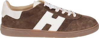 Hogan Brown Cool Suede Sneakers