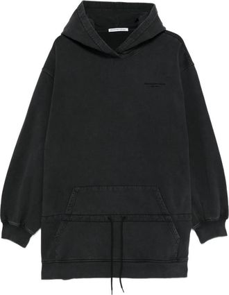 Alexander Wang Dropped Waist Hoodie Dress Clothing