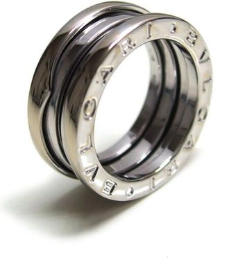 Bulgari White Gold (18K) Band Ring (Pre-Owned)