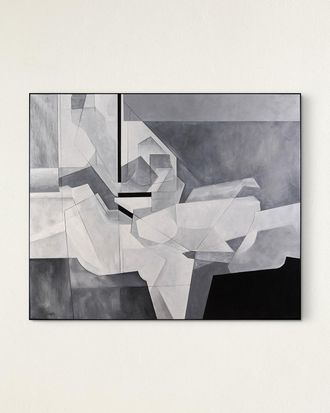 John-Richard Grey Scale Original Painting