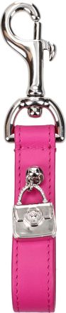 Versace Schl&uuml;sselanh&auml;nger Damen Fuchsia Leder