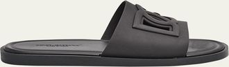 Dolce & Gabbana Mens Rubber Beachwear Pool Slides