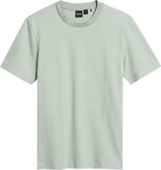 BOSS Thompson Solid T-Shirt in Open Green at Nordstrom, Size Xx-Large