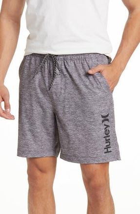Hurley Static Volley Swim Shorts in Grey/multi at Nordstrom Rack, Size X-Large