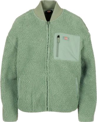 Dickies Dames, Sweatshirts & Hoodies, Groen, Maat: S Fleece