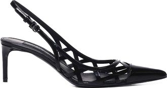 Dolce & Gabbana Slingback In Patent Calfskin