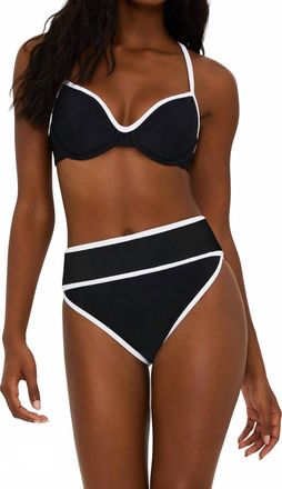 Beach Riot Carlotta Bikini Bottom In Black