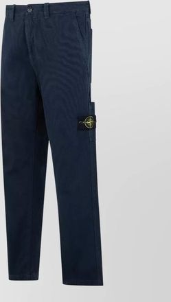 Stone Island straight leg cotton cargo trousers everyday