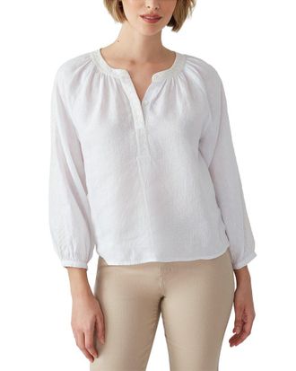 J.McLaughlin J.Mclaughlin Chandra Linen Blouse
