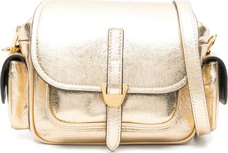 Coccinelle Borsa a tracolla Campus Smooth mini - Oro