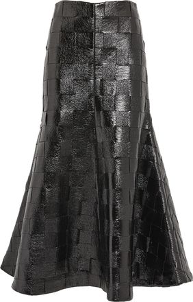 A.W.A.K.E. A.W.A.K.E. Mode Weaved Flared Skirt Size L