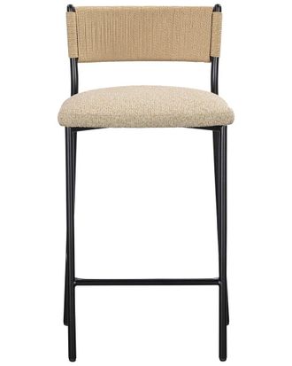 TOV Furniture Tov Furniture Celine Performance Speckled Boucle Barstool