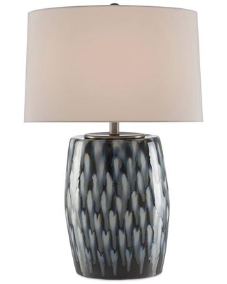 Currey & Company 27.5In Milner Blue Table Lamp