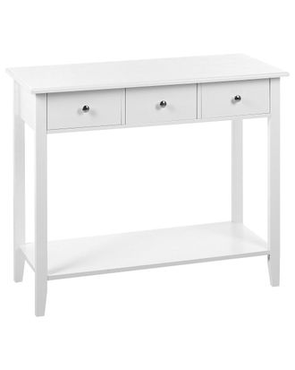 Beliani Consola blanco
