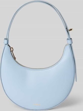 Furla Handtasche aus Leder mit Label-Detail Modell DELIZIA MINI in Hellblau, Gr&ouml;&szlig;e 1