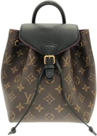 Louis Vuitton Vintage, unisex, Bruin, ONE Size, Pre-owned Backpack