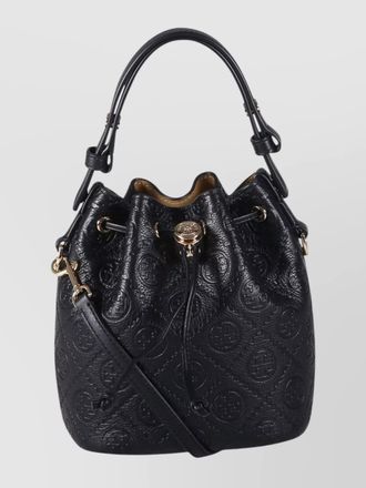Tory Burch mini bucket bag monogram design