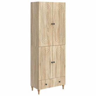 vidaXL Juego De Armarios 2 Uds. Madera De Ingenier&iacute;a Vidaxl