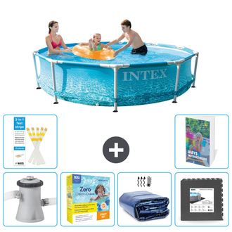 Intex Piscina Con Estructura Redonda - 305x76 Cm - 7-piezas S285